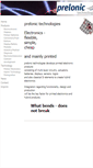 Mobile Screenshot of prelonic.com